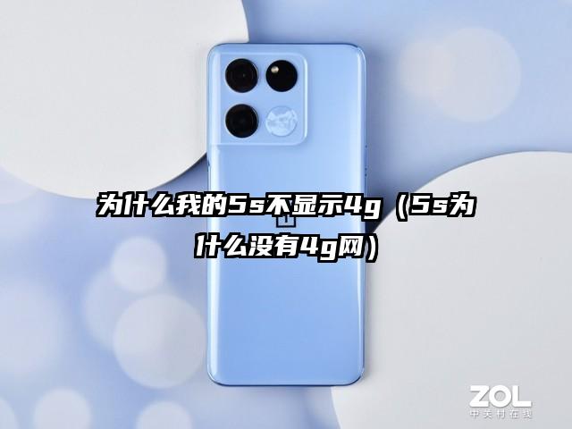 为什么我的5s不显示4g（5s为什么没有4g网）