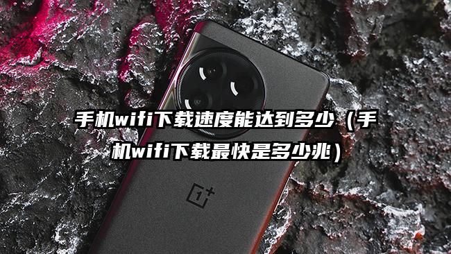 手机wifi下载速度能达到多少（手机wifi下载最快是多少兆）