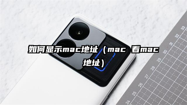 如何显示mac地址（mac 看mac地址）