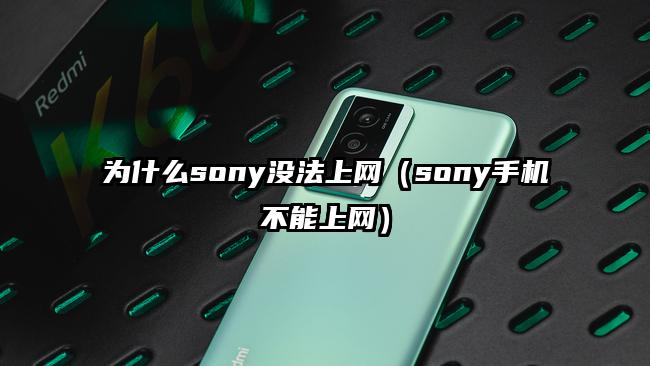 为什么sony没法上网（sony手机不能上网）